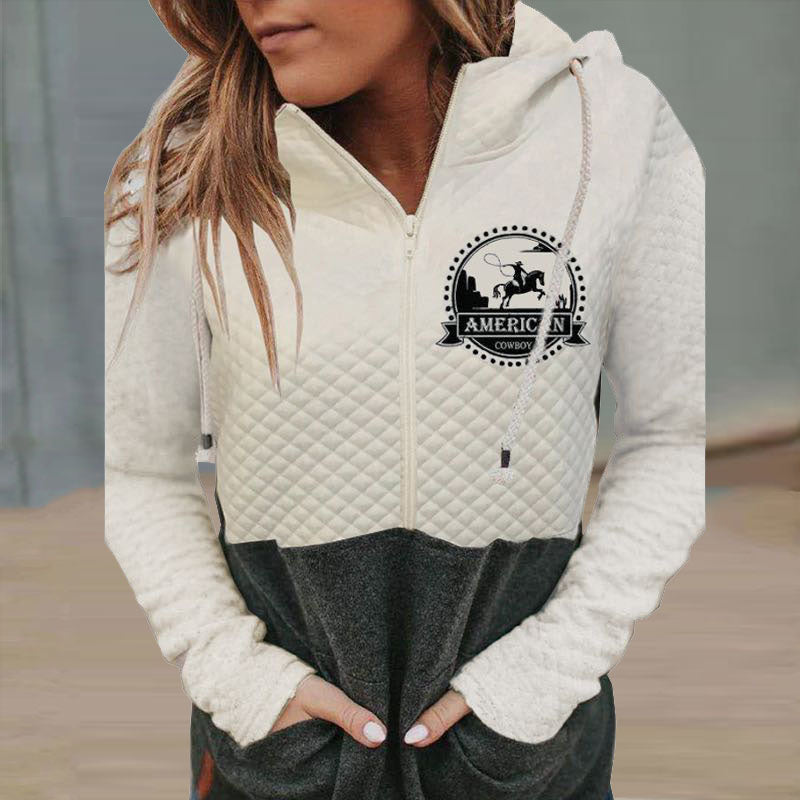 Zip Hooded Sweatshirt