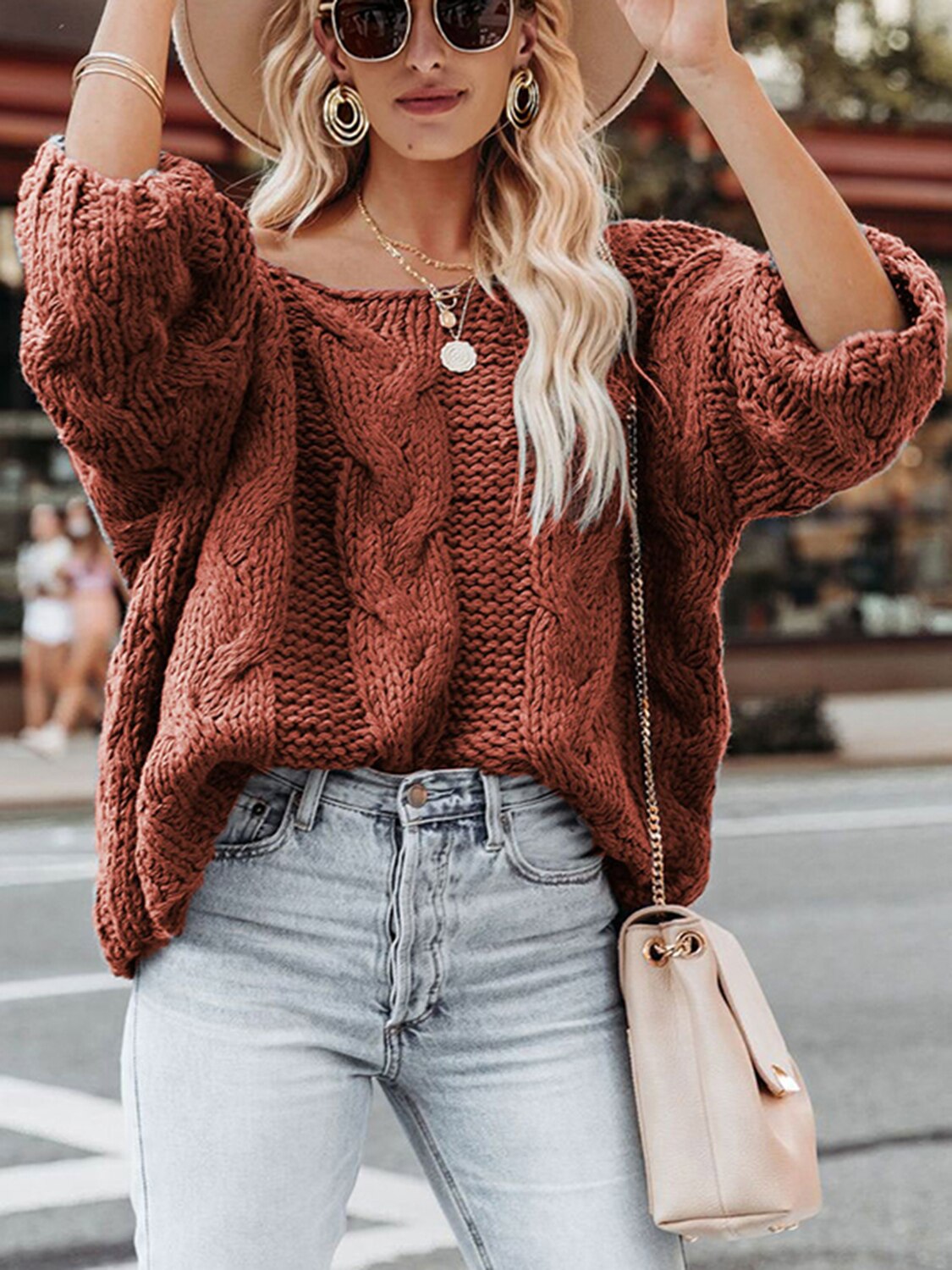 Oversize Knitted Sweater