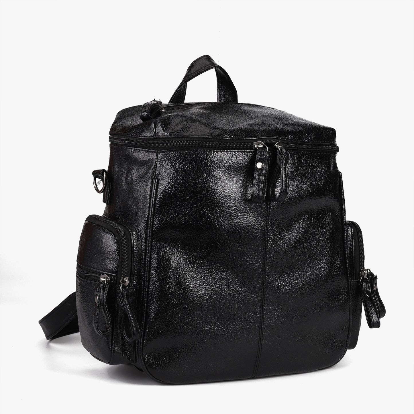 Backpack Student One-shoulder Rivet Design