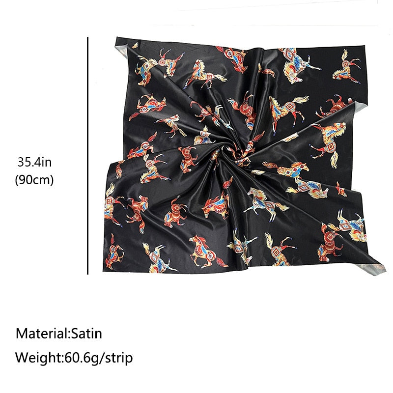 western printed wild rags