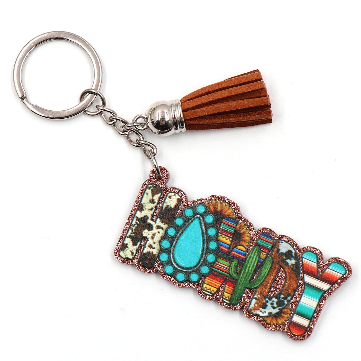 WESTERN HOWDY TRENDY Keychain